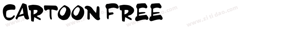 CARTOON FREE字体转换
